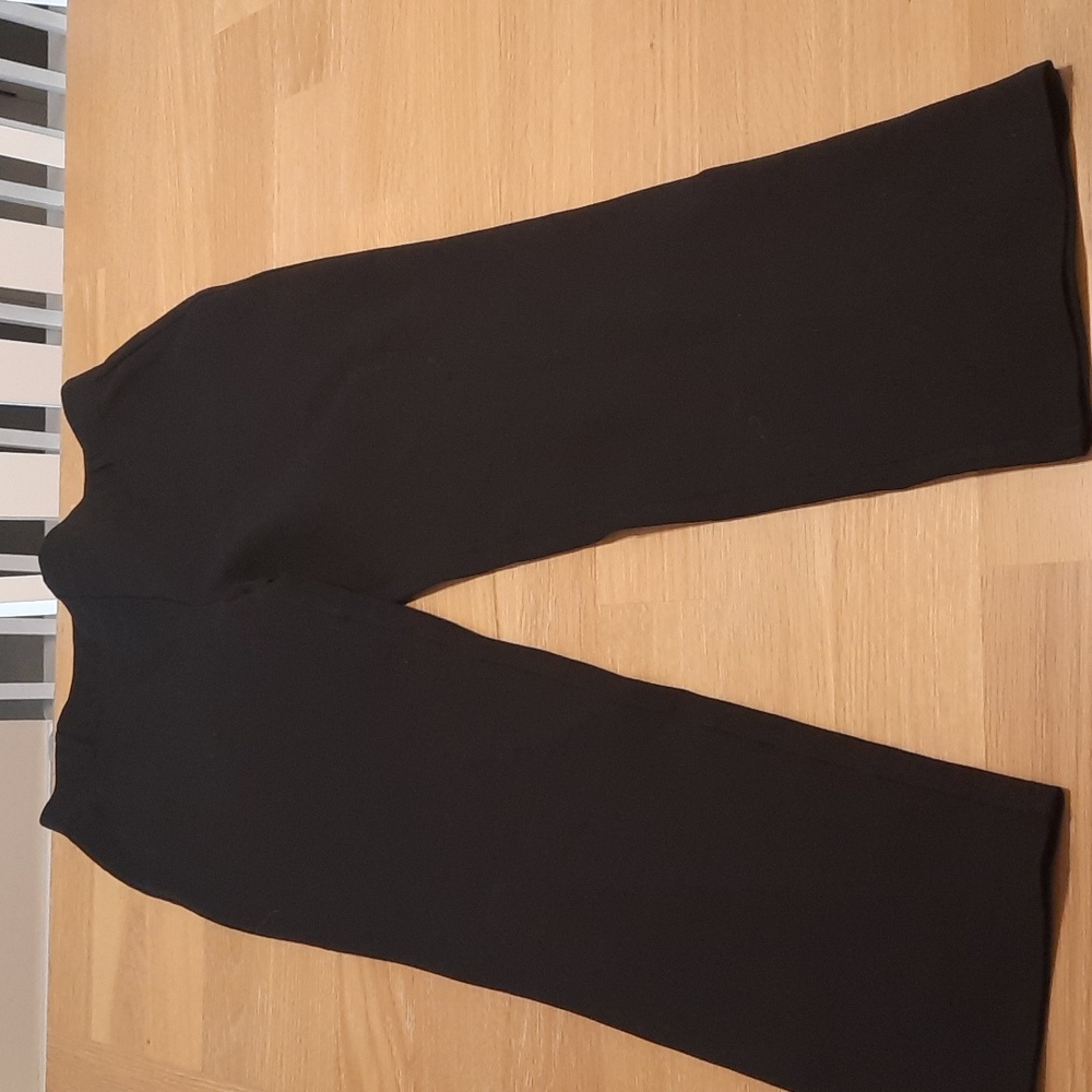 Quince women black pants size L NWOT - Picture 3 of 12